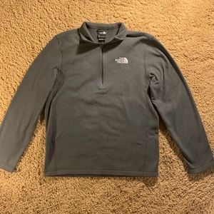 Gray North Face Pullover